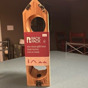 WINE GIFT BOX/WINE RACK NWT